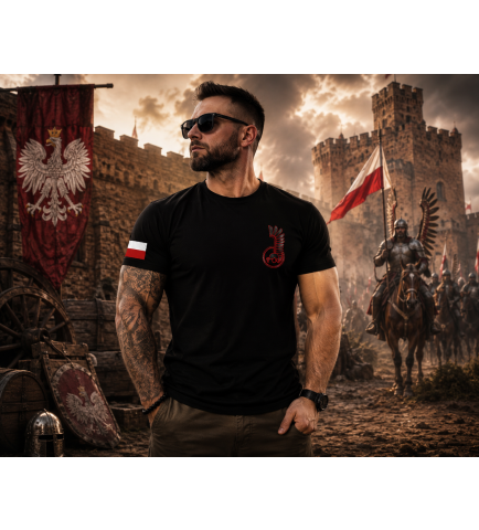 Koszulka Męska Czarne diabły